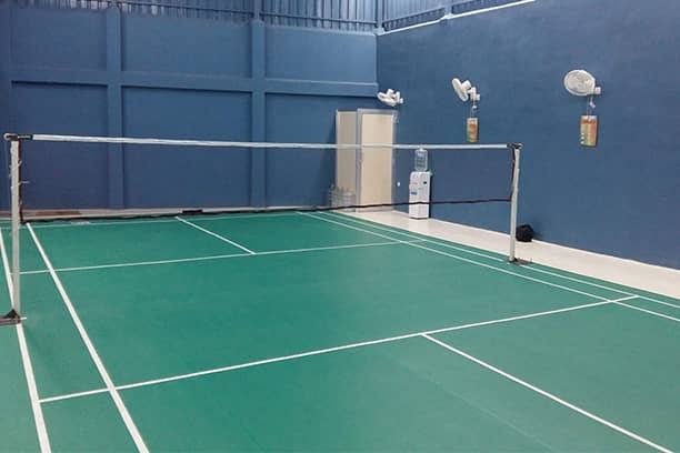 Badminton court nets