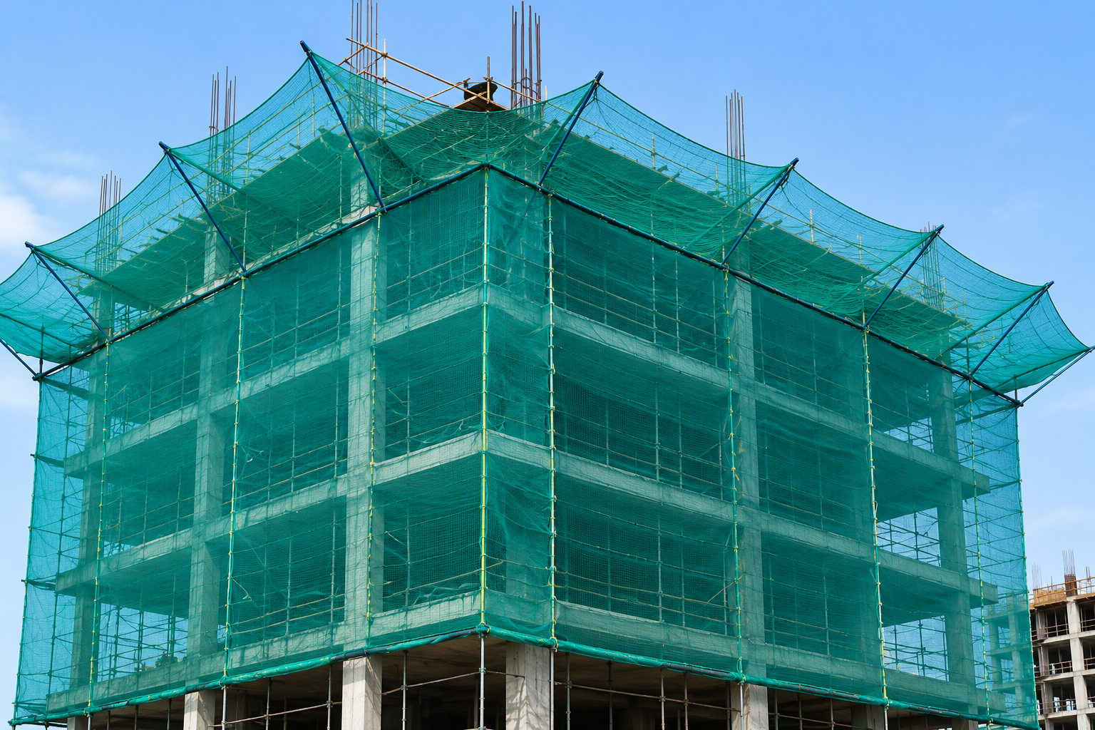 Construction safety nets