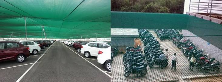 Car parking safety nets