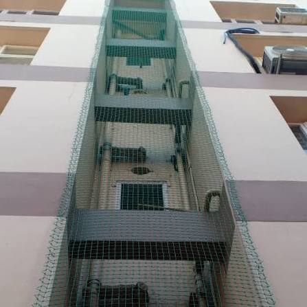 Duct area safety nets