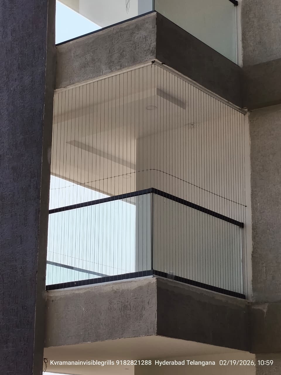 Invisible grills