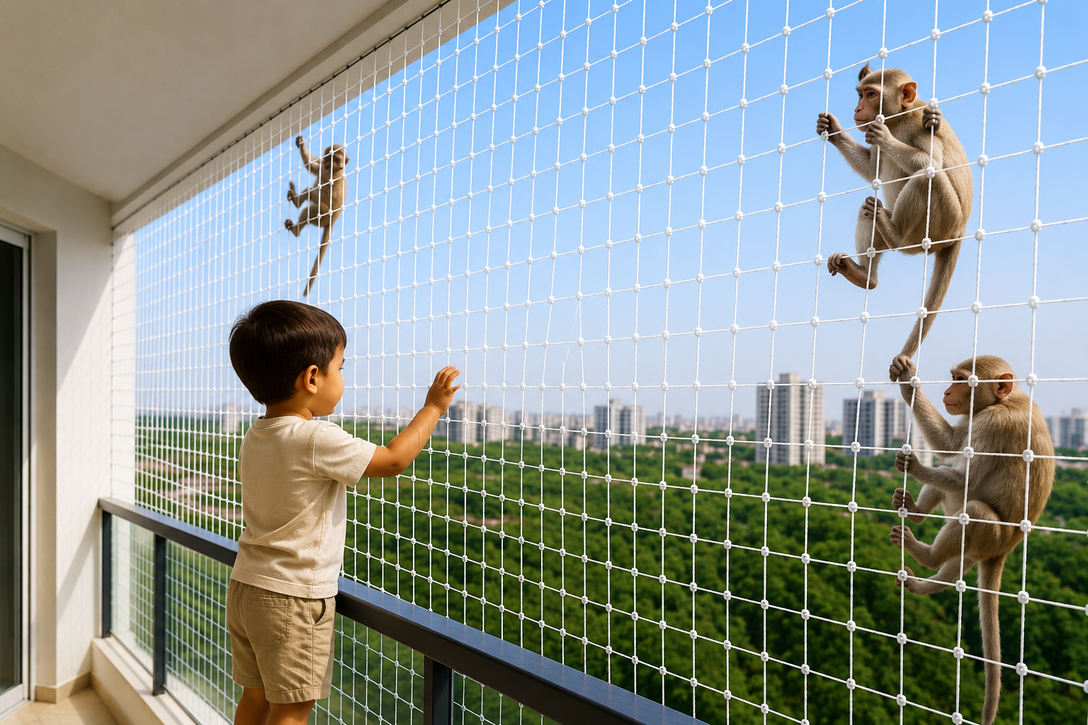Monkey safety nets
